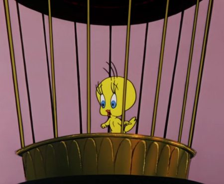 A Pizza Tweety-Pie