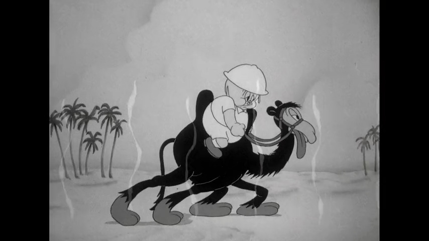 Porky in Egypt