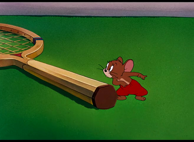Tennis Chumps - Tom and Jerry Cartoon