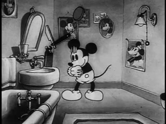Mickey Steps Out