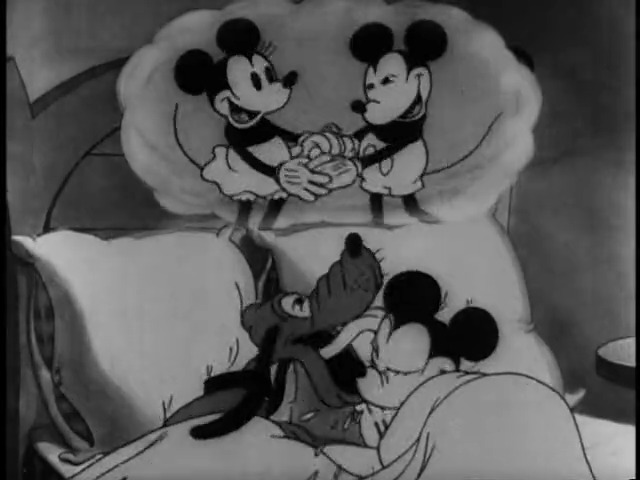 Mickey's Nightmare - Disney Cartoon