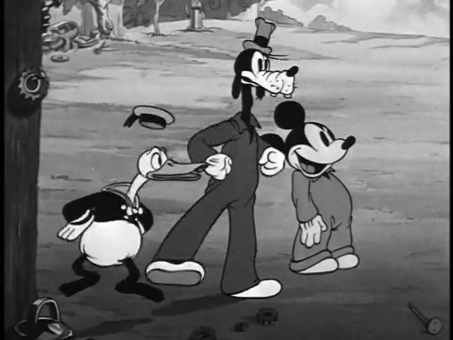 Mickey's Service Station - Disney Cartoon