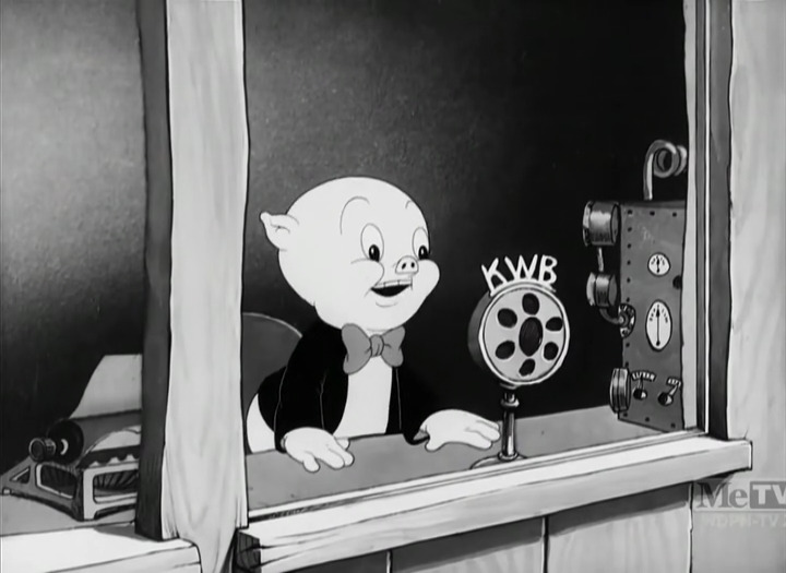 Porky's Baseball Broadcast